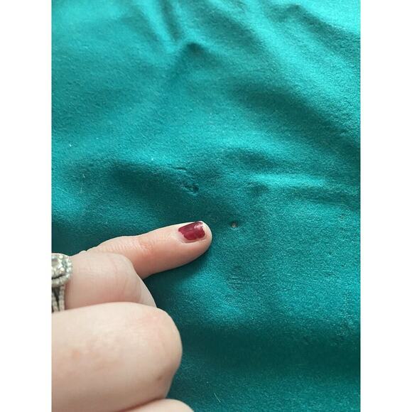 Vintage Game Card Table Cover Fabric Shamrock Heart Diamond Spade Poker 40x40" - Picture 8 of 11